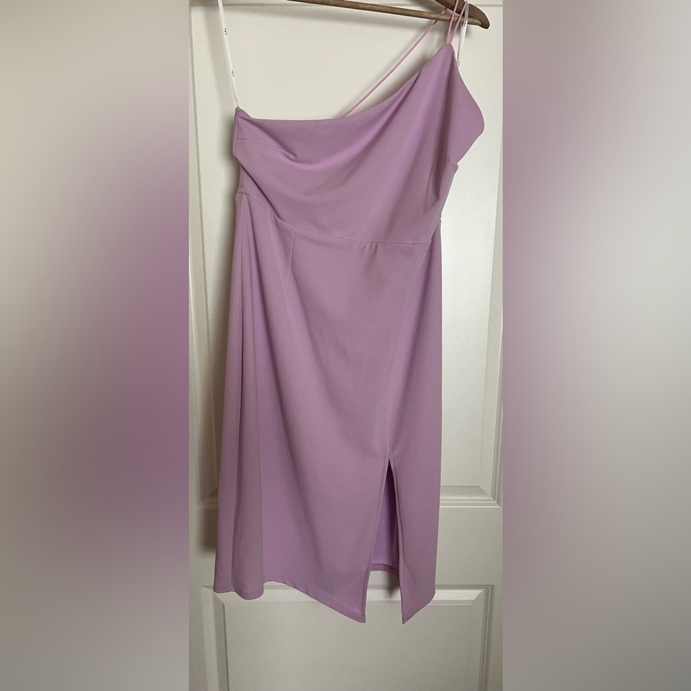 Lulu's Purple Maxi Pencil Dress with Slit